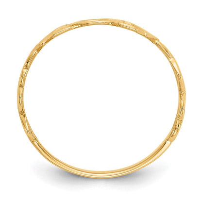 10K Gelbgold 10K Poliert Mama Ring