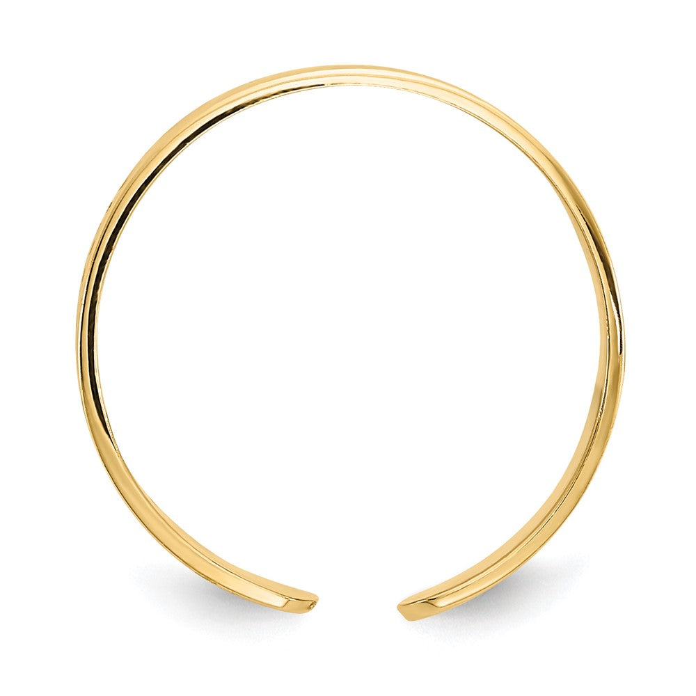 10K Gelbgold 10K Greek Key Zehenring