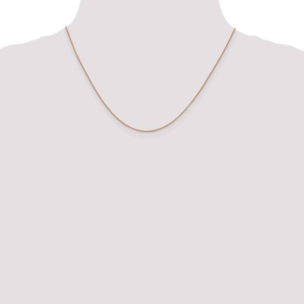 10K Roségold.70mm Venezianer Halskette