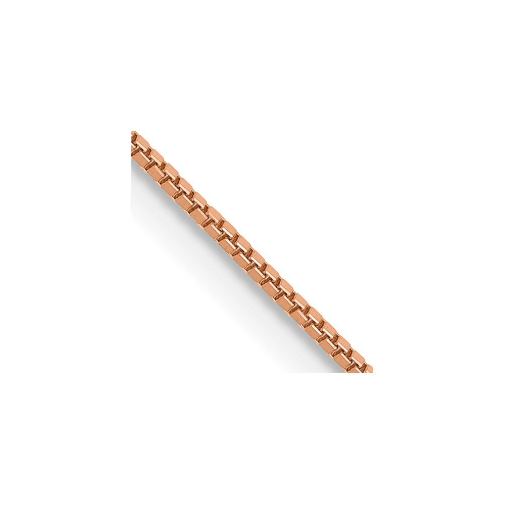 10K Roségold.70mm Venezianer Halskette