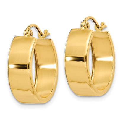 10K Gelbgold Creolen