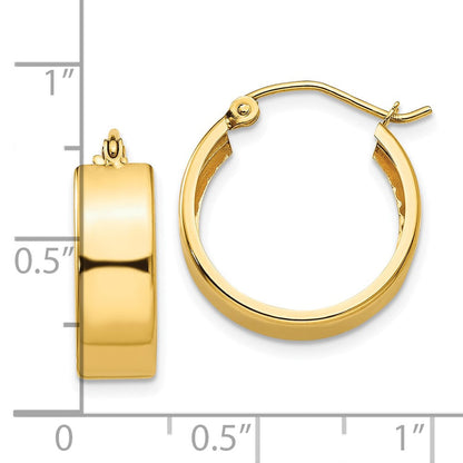 10K Gelbgold Creolen