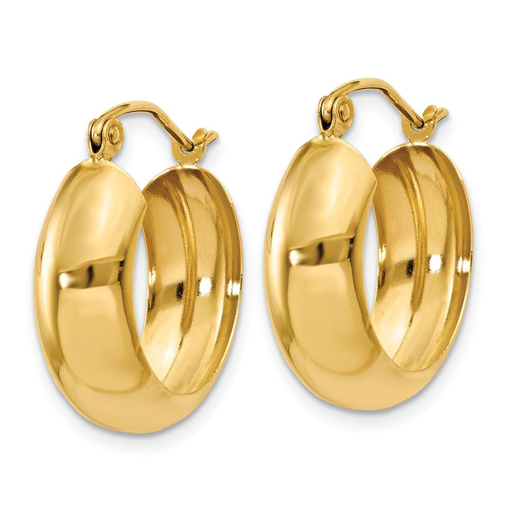 10K Gelbgold Creolen