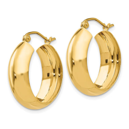10K Gelbgold Creolen