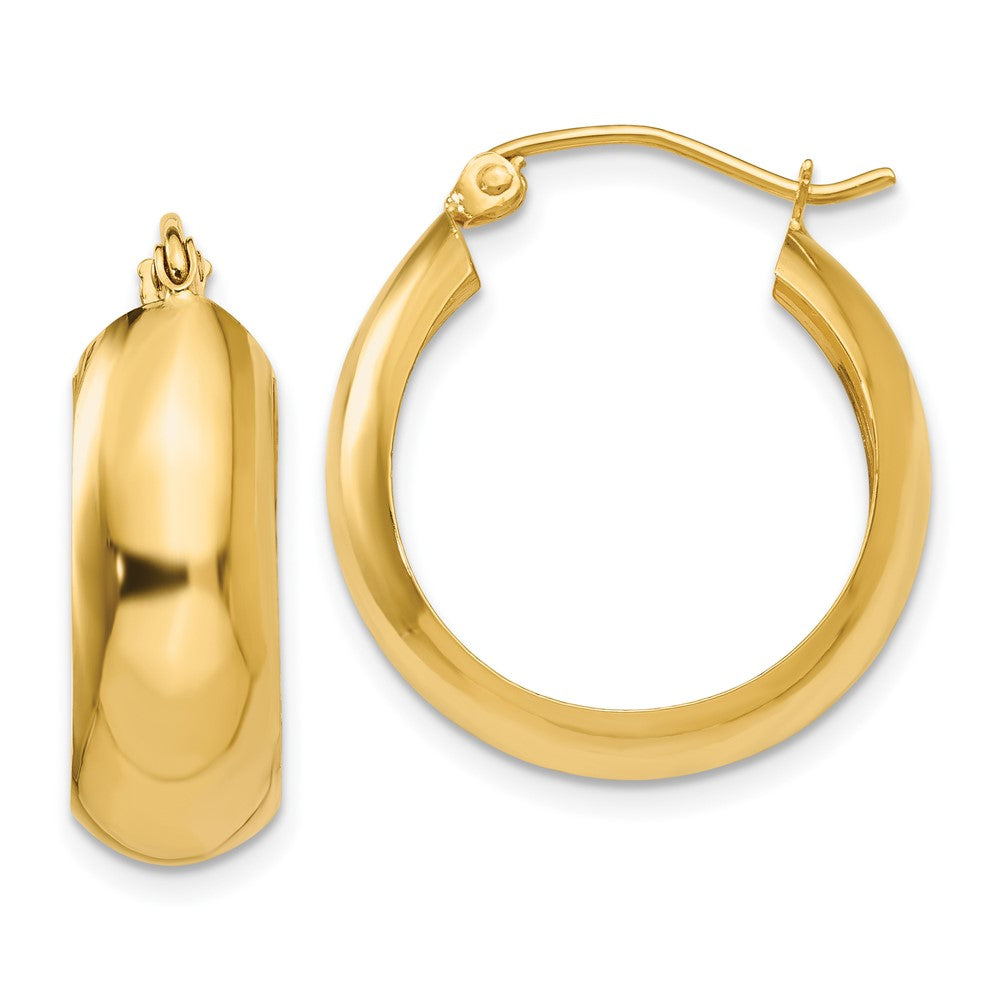 10K Gelbgold Creolen