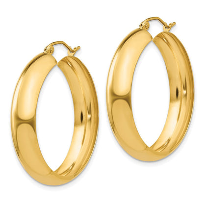 10K Gelbgold Creolen