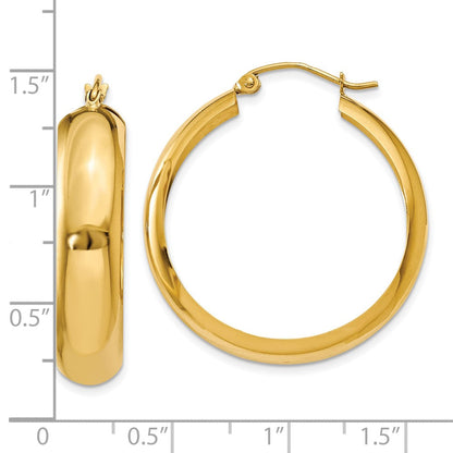 10K Gelbgold Creolen