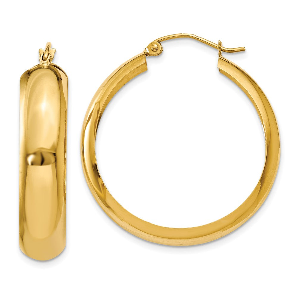 10K Gelbgold Creolen