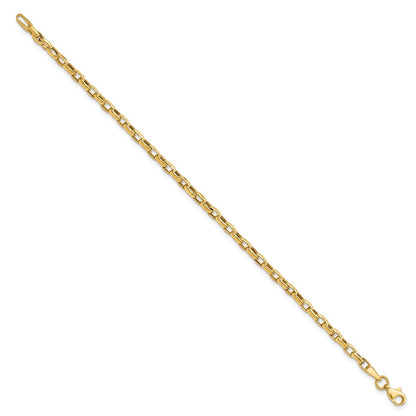 10K Gelbgold Fantasieglieder Gliederarmband
