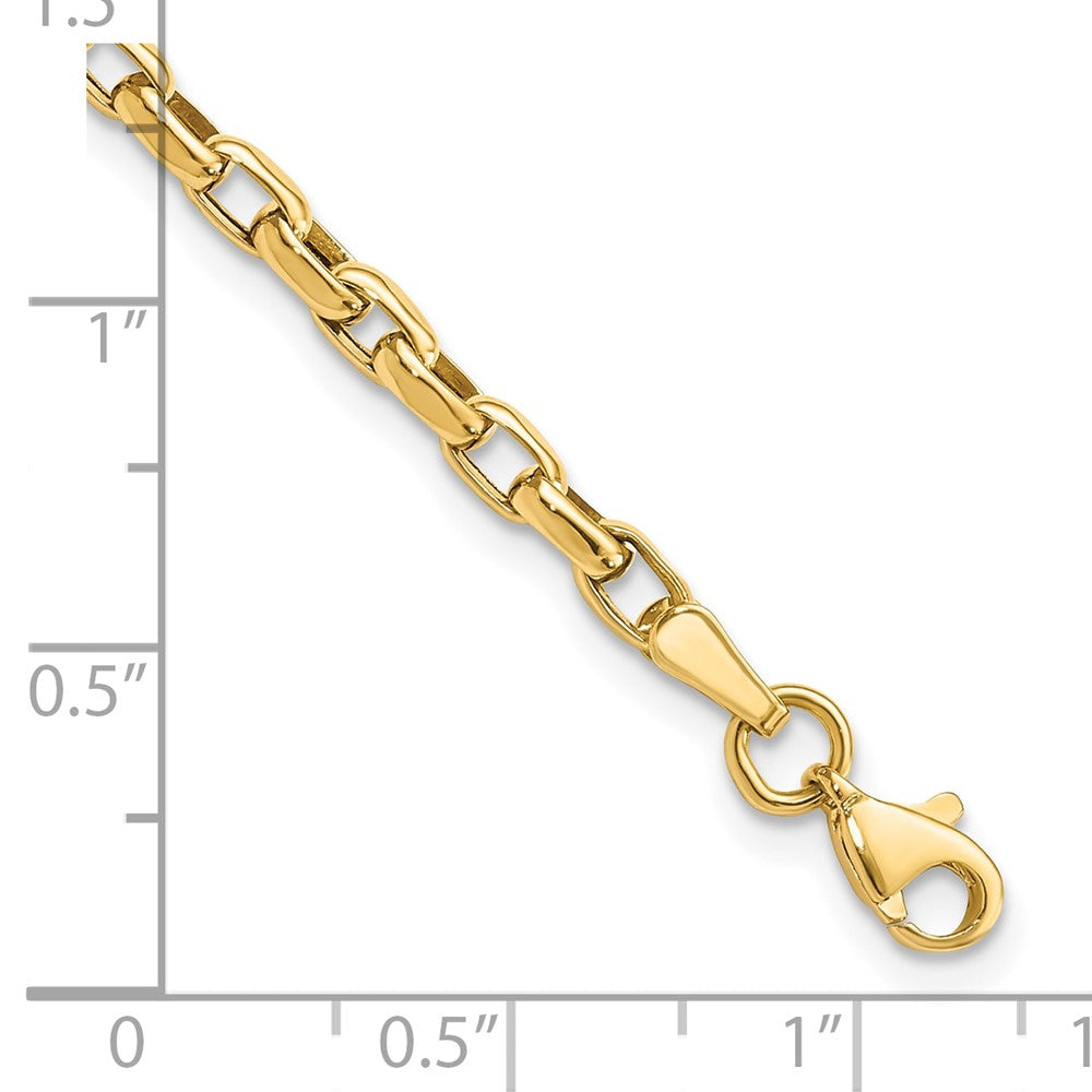 10K Gelbgold Fantasieglieder Gliederarmband