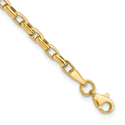 10K Gelbgold Fantasieglieder Gliederarmband