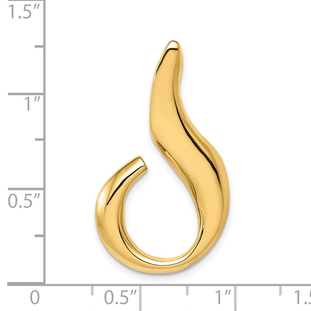 10K Gelbgold 10K Passt Up To 6mm Normal und Fantasie Omega Anhänger