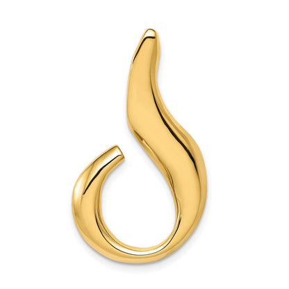 10K Gelbgold 10K Passt Up To 6mm Normal und Fantasie Omega Anhänger
