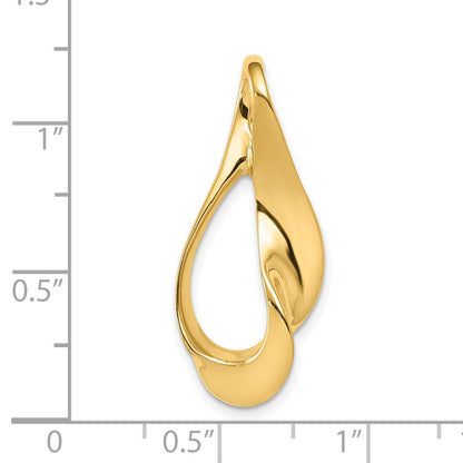 10K Gelbgold 10K Passt Up To 3mm Normal, 6mm Fantasie Wendbar Omega Anhänger