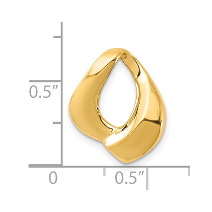 10K Gelbgold 10K Passt Up To 6mm Normal/8mm Fantasie Omega Anhänger