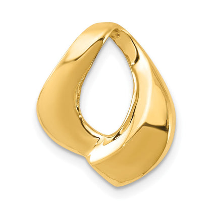 10K Gelbgold 10K Passt Up To 6mm Normal/8mm Fantasie Omega Anhänger