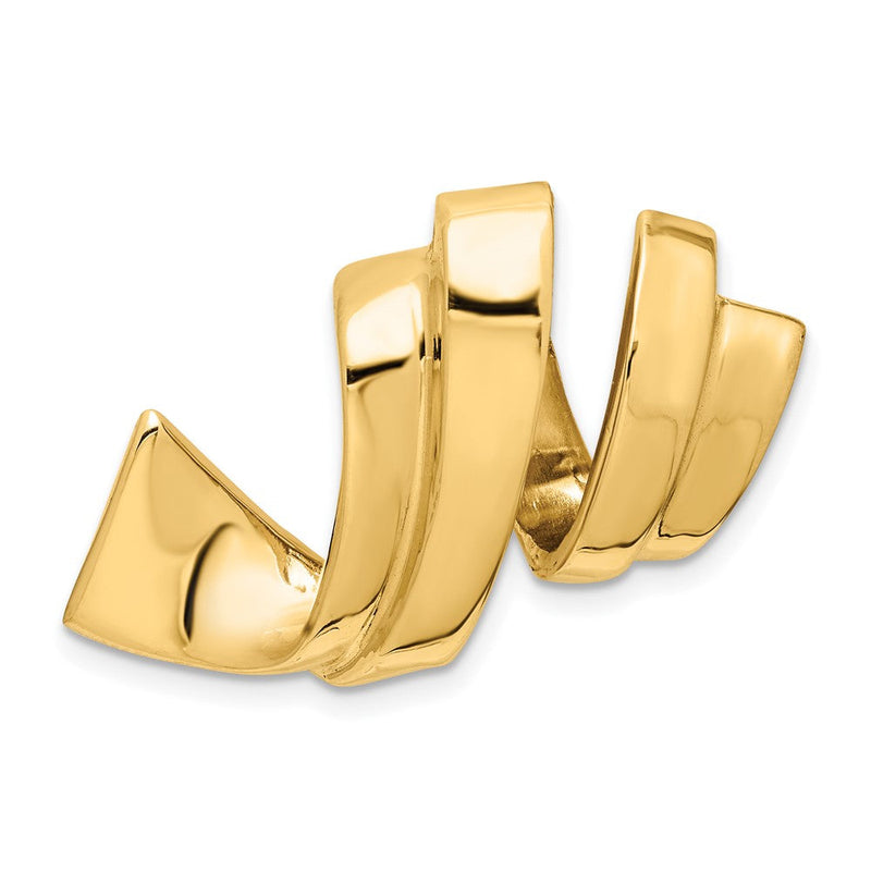 10K Gelbgold 10K Passt Up To 8mm Normal, 10mm Fantasie Wendbar Omega Anhänger