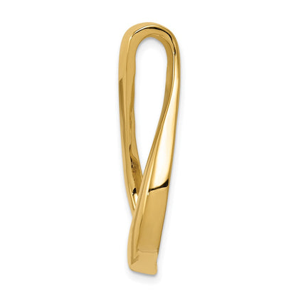 10K Gelbgold 10K Passt Up To 8mm Normal, 10mm Fantasie Wendbar Omega Anhänger