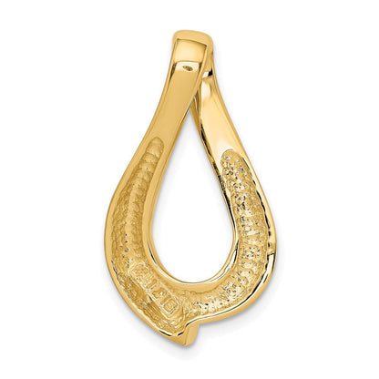 10K Gelbgold 10K Passt Up To 8mm Normal, 10mm Fantasie Wendbar Omega Anhänger