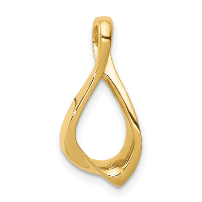 10K Gelbgold 10K Kette Anhänger Omega
