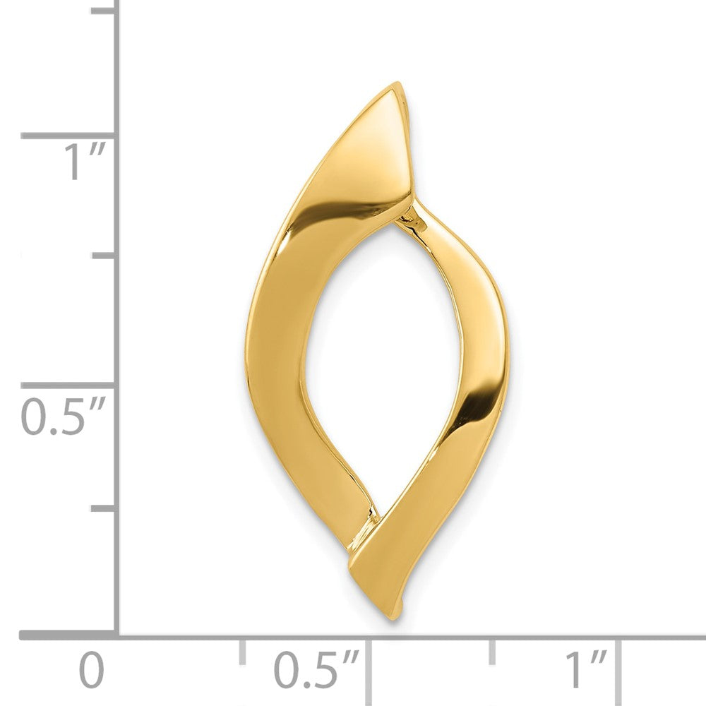 10K Gelbgold 10K Passt Up To 8mm Normal, 10mm Fantasie Wendbar Omega Anhänger