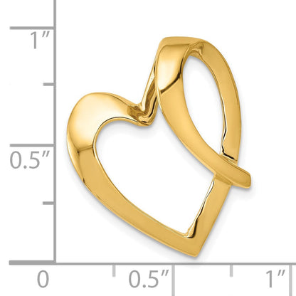 10K Gelbgold 10K Herz Anhänger