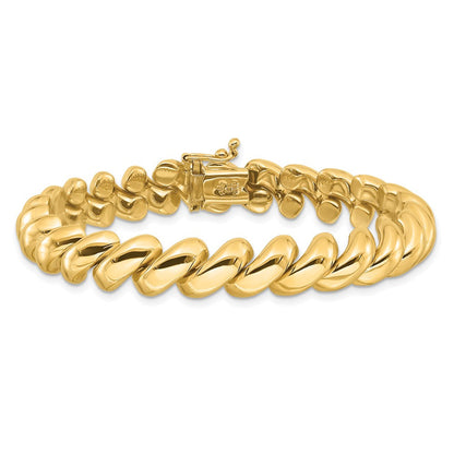 10K Gelbgold San Marco Armband