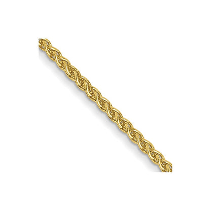 10K Gelbgold 1.05mm Ährenkette Halskette