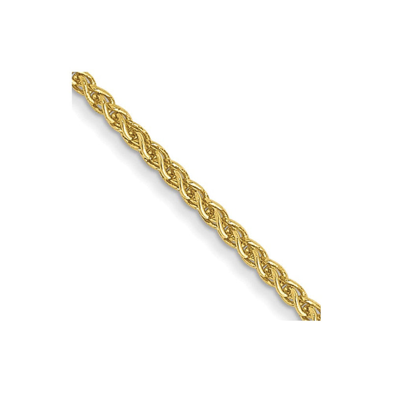 10K Gelbgold 1.05mm Ährenkette Halskette