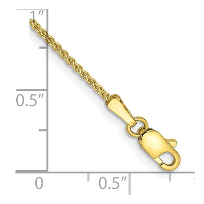 10K Gelbgold 1.25mm Ährenkette Gliederarmband