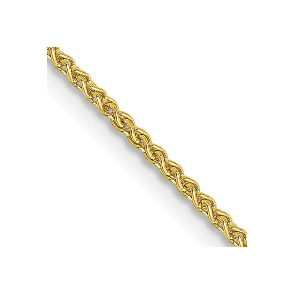 10K Gelbgold 1.25mm Ährenkette Halskette