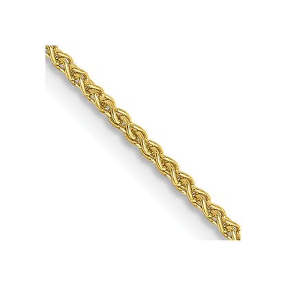 10K Gelbgold 1.25mm Ährenkette Halskette