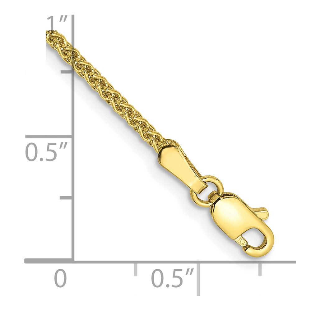 10K Gelbgold 1.7mm Ährenkette Gliederarmband
