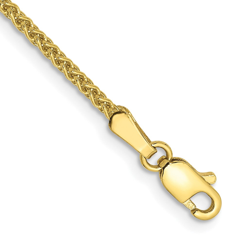 10K Gelbgold 1.7mm Ährenkette Gliederarmband