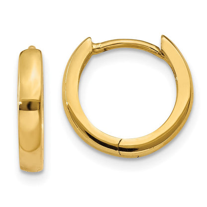 10K Gelbgold 2.25mm Klappbar Creolen