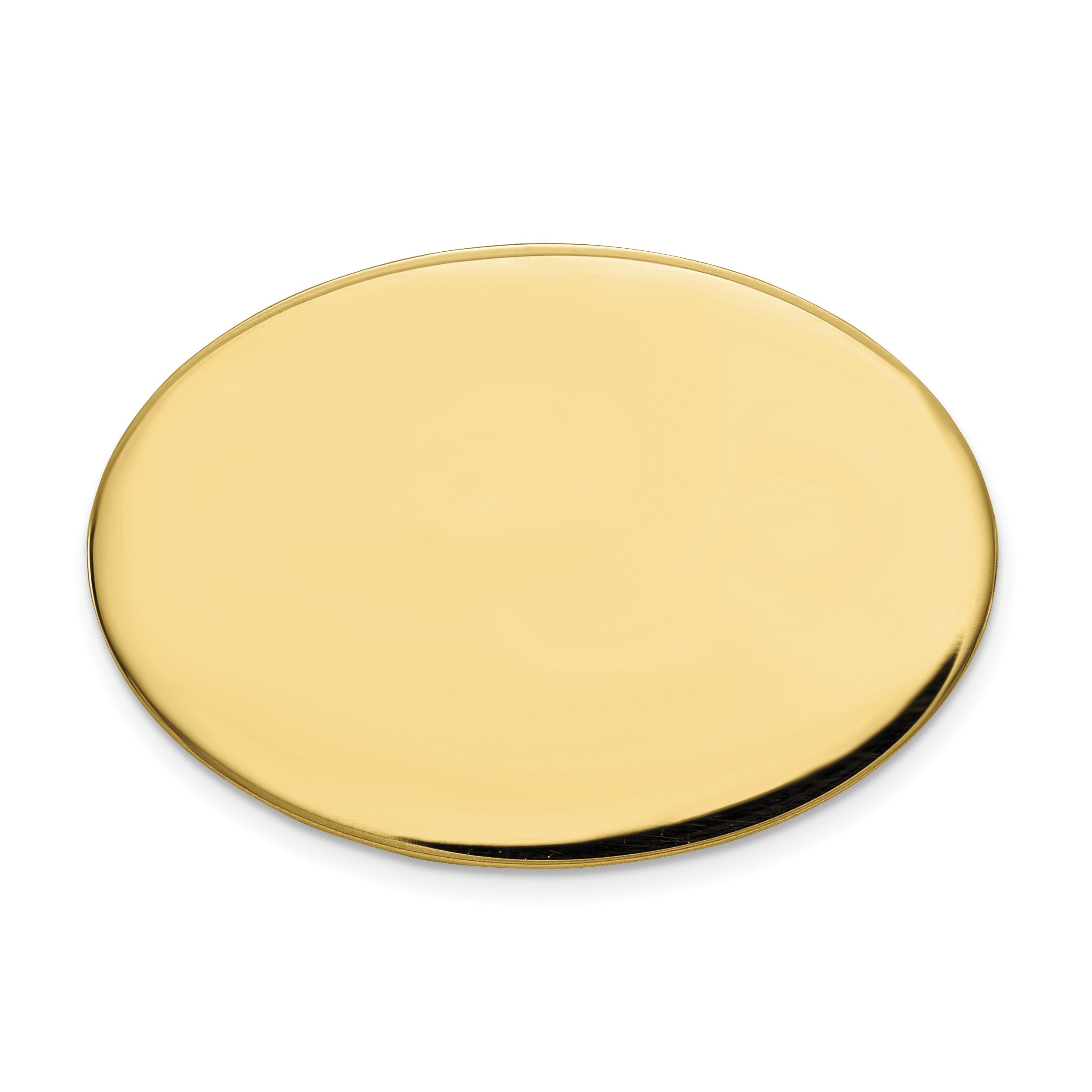10K Gelbgold 10K Herren Oval Krawatten Tac