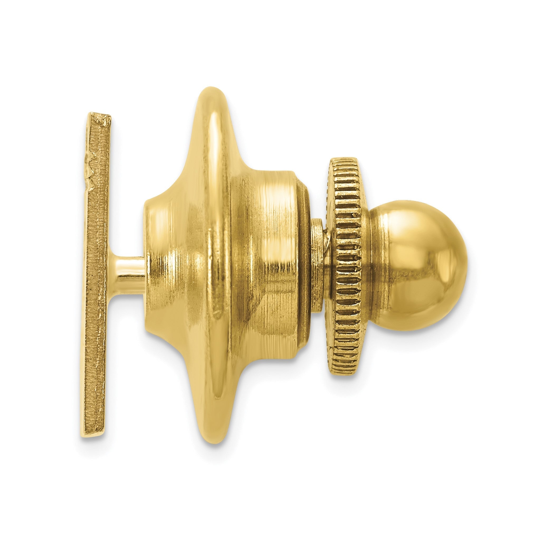 10K Gelbgold 10K Herren Quadratisch mit Line Design Krawatten Tac