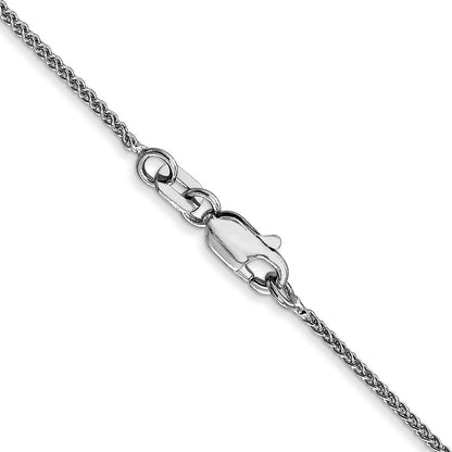 10K Weißgold Wg 1.05mm Ährenkette Halskette