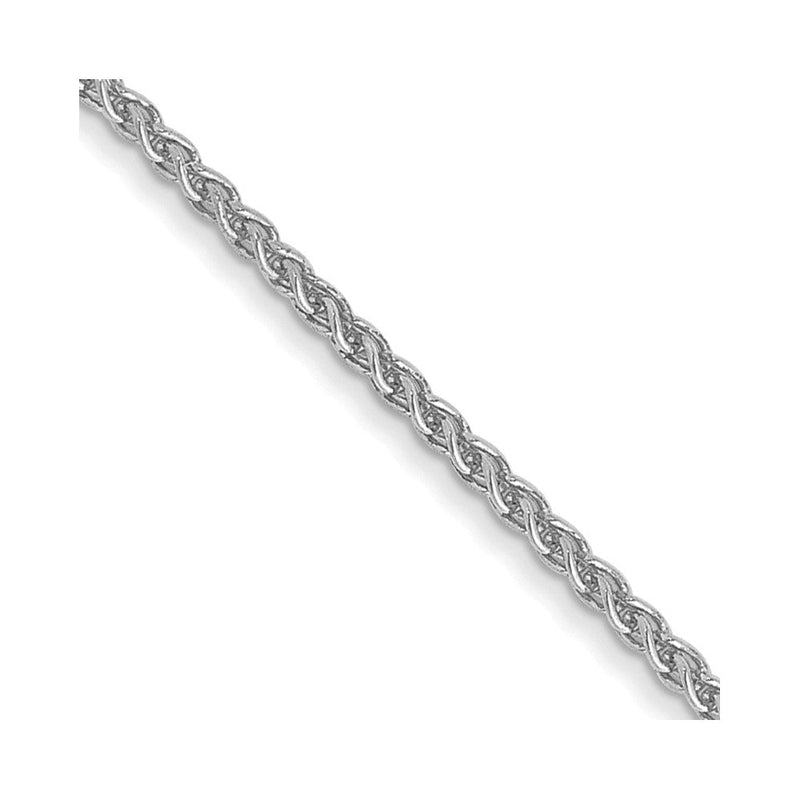 10K Weißgold Wg 1.05mm Ährenkette Halskette