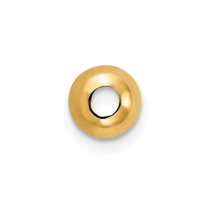 10K Gelbgold Set Of 4, 4mm Spacer Perlen