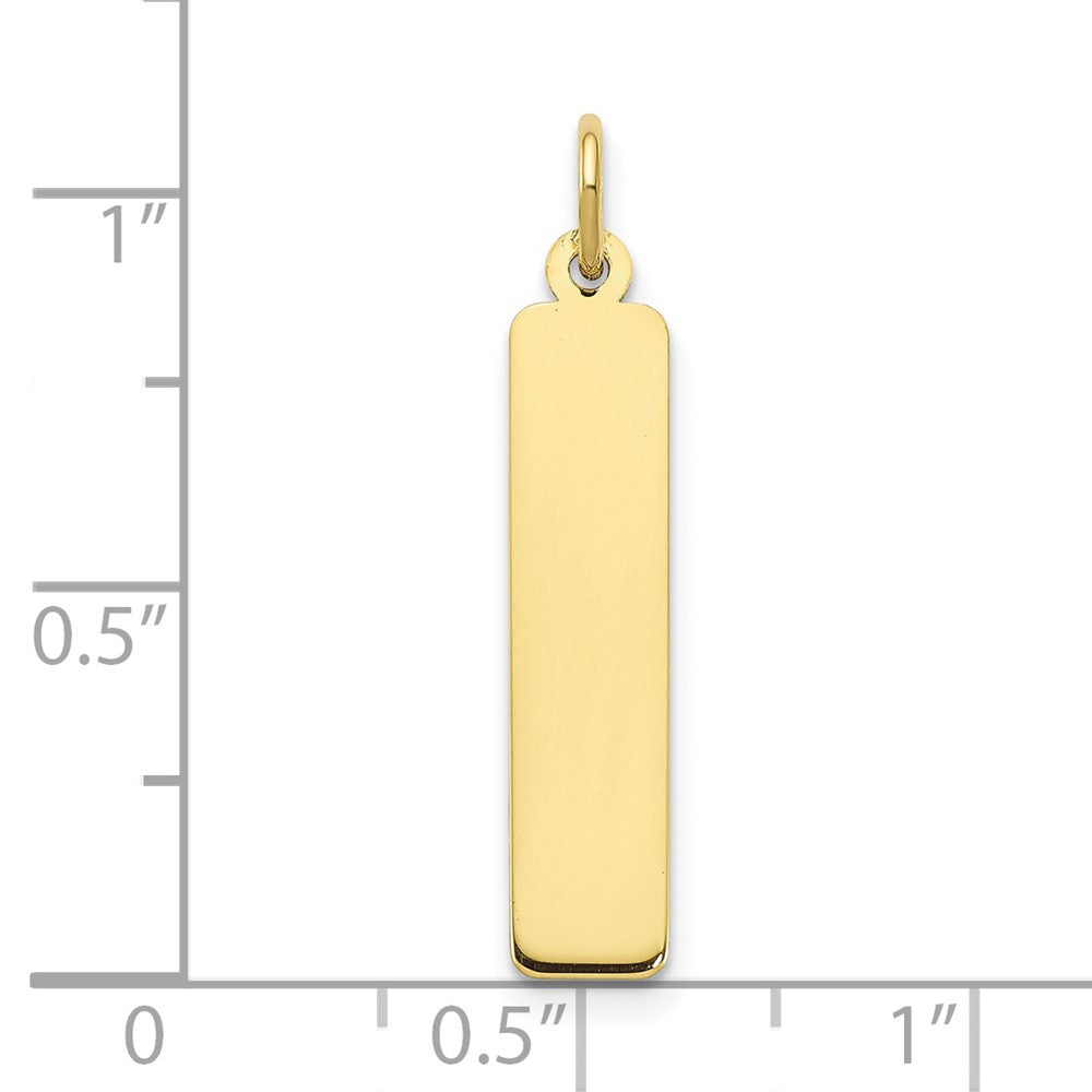 10K Gelbgold 10K Gelbgold Mittel Rohling Stab Charm