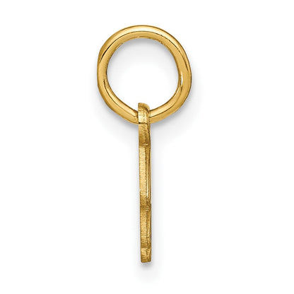 10K Gelbgold 10ky Upper Gehäuse Buchstabe B Initiale Charm