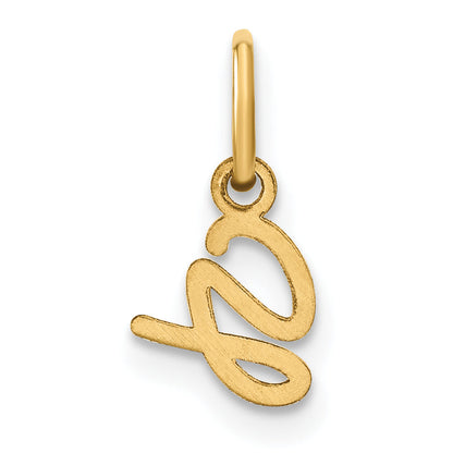 10K Gelbgold 10ky Upper Gehäuse Buchstabe G Initiale Charm