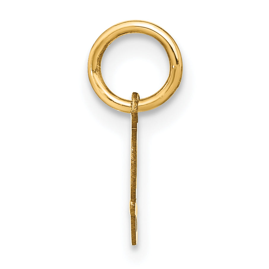 10K Gelbgold 10ky Upper Gehäuse Buchstabe J Initiale Charm