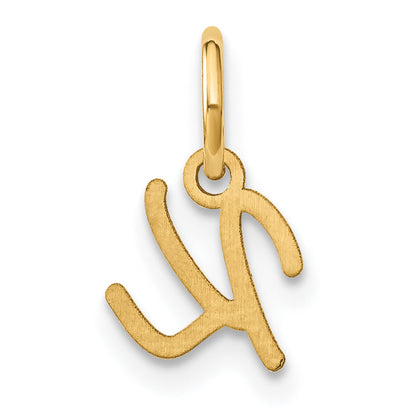 10K Gelbgold 10ky Upper Gehäuse Buchstabe K Initiale Charm