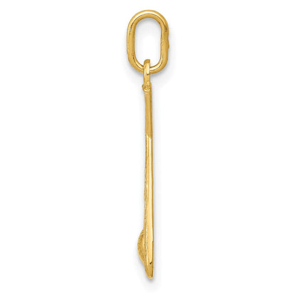 10K Gelbgold Baseball Bats & Kugel Anhänger