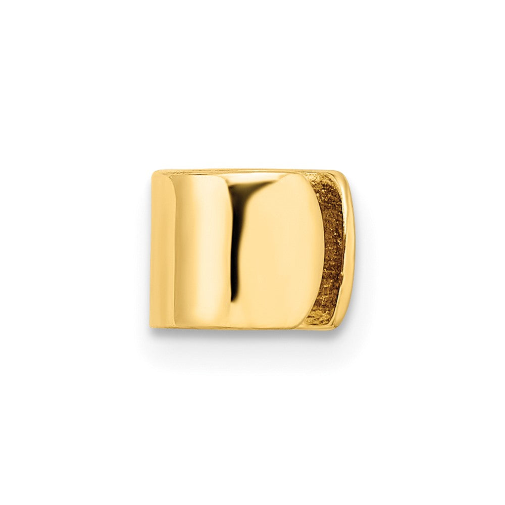 10K Gelbgold Poliert Einfach Ohr Manschette