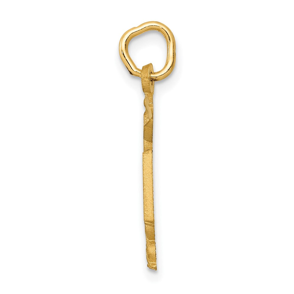 10K Gelbgold Krankenschwester Charm