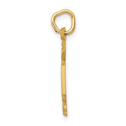 10K Gelbgold Krankenschwester Charm