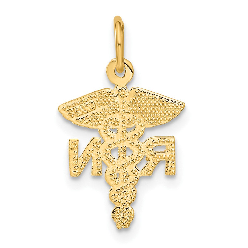 10K Gelbgold Krankenschwester Charm